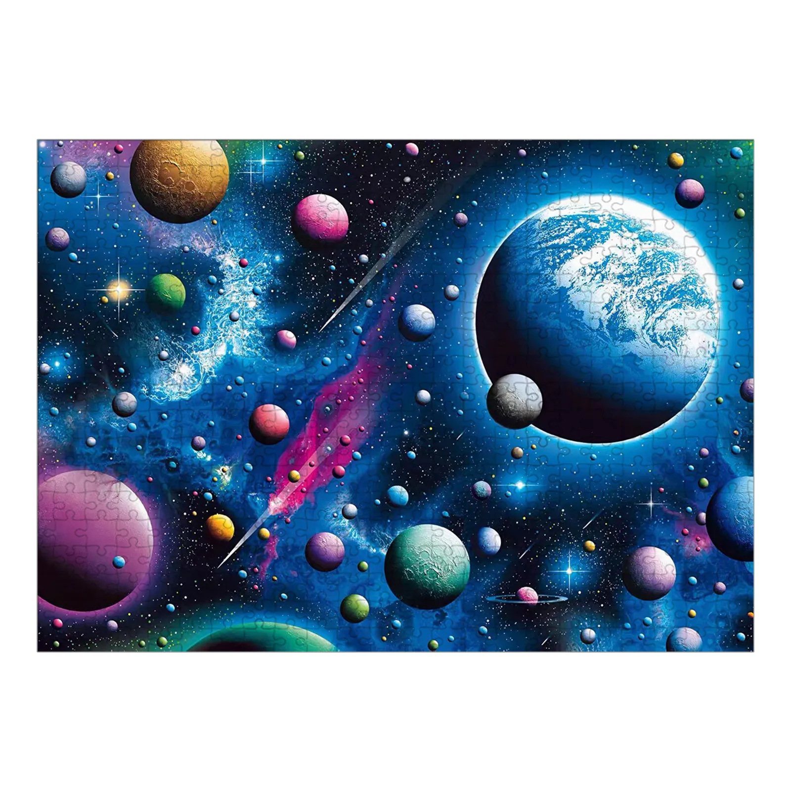 

HIINST 2000 Pcs Space planet Jigsaw Picture Puzzle Adults & children's Intellectual Development Puzzle Toys 2021