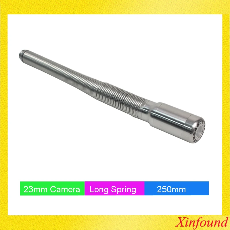 23 мм длиной Весна Камера головка для канализация сливная Труба инспекции труб