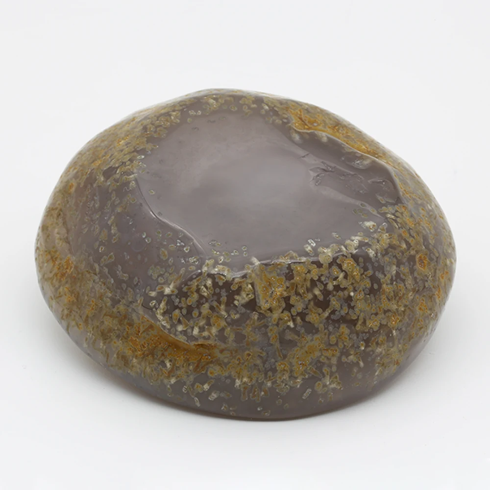 Натуральный агат чаша сырой кварц Азиатский Кристалл минерал нефрит камни