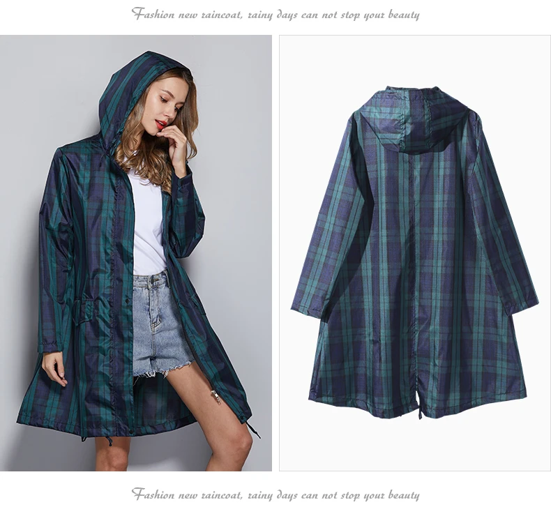 Японский Модный Плащ водонепроницаемый плащ дождевик пончо женские дождевики
