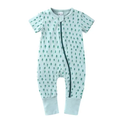 Детские комбинезоны унисекс Хлопковая одежда для мальчиков 0-24 месяцев Летний
