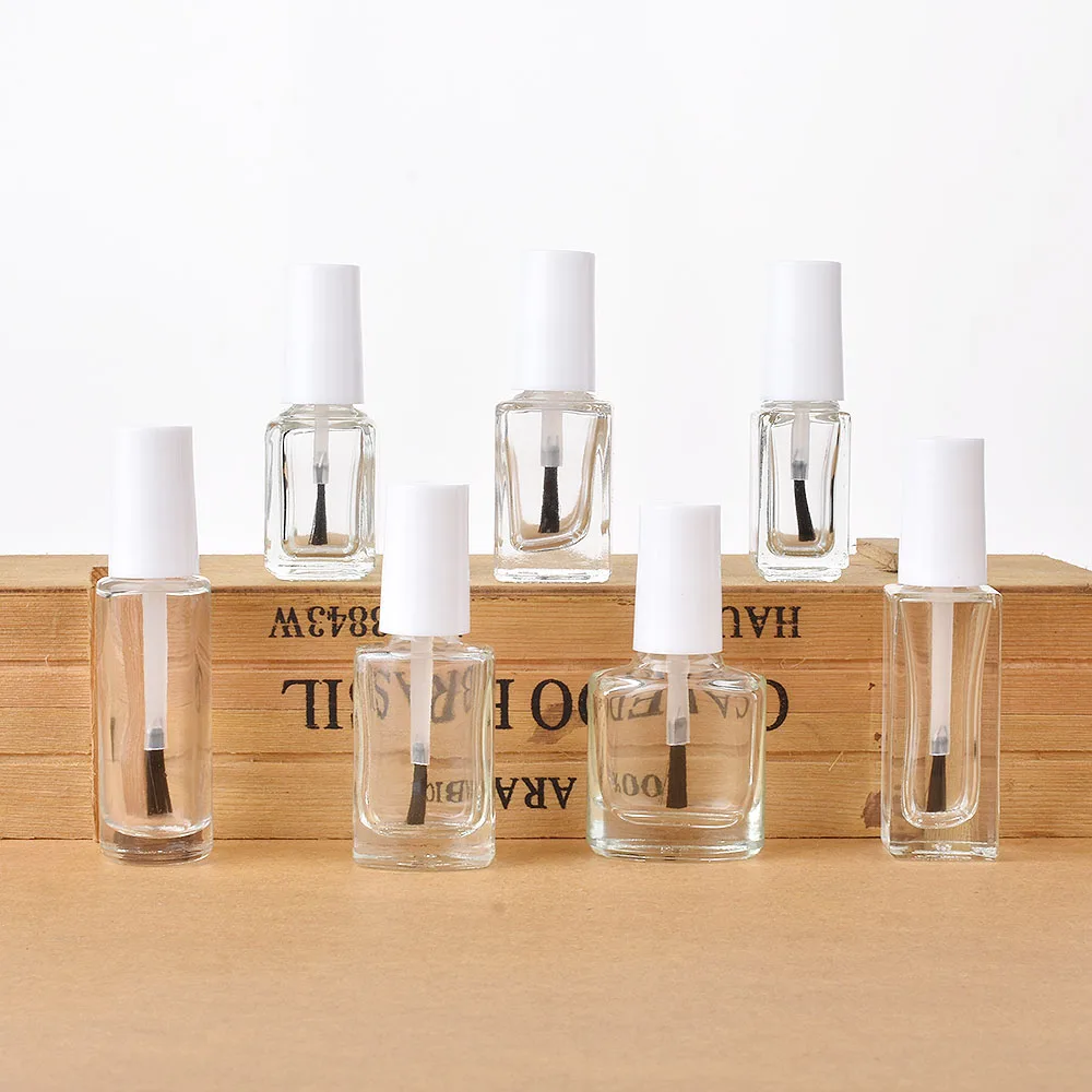 20 шт 3 мл 4 5 мини милый прозрачный стеклянный пустой полированный флакон для