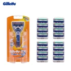 Бритвенные Лезвия для мужчин Gillette Fusion, 1 ручка + N лезвий, 5 лезвий, для ухода за лицом