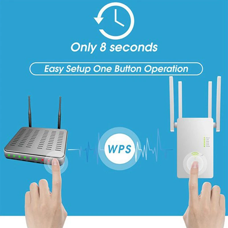 dual band 1200mbps wifi 2 4g5g extender router wifi signal amplifier signal booster wifi repeater access point free global shipping
