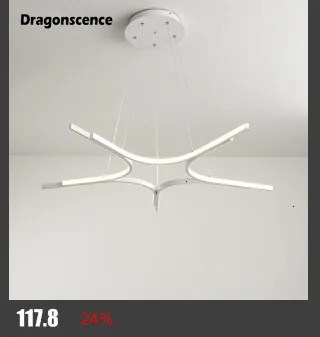 Dragonscence современный светодиодный подвесной светильник для коридора, прохода, входа, столовой, гостиной, длинной полосы, лампа для домашнего освещения