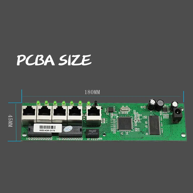 Мини размер интеллектуальный проводной распределительная коробка 5 портов маршрутизатор модули OEM pcb модуль 192.168.0.1 Шэньчжэнь провода перед... от AliExpress WW