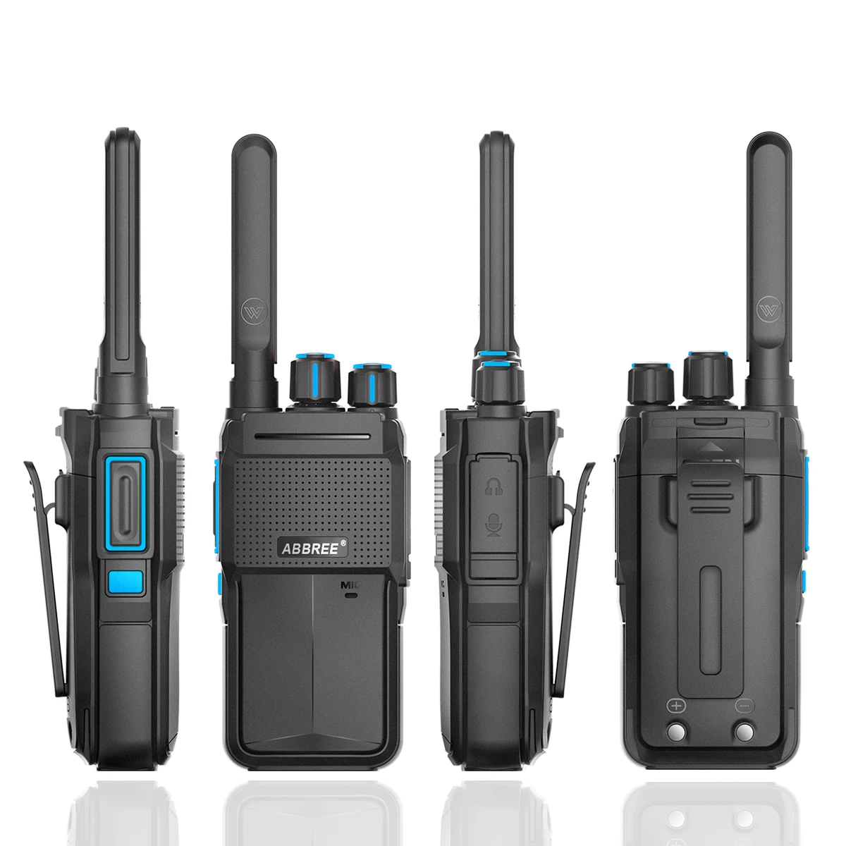 ABBREE AR-F2 мини-рация двухстороннее радио Портативная радиостанция uhf band 400-480 МГц BF-888S UV-5R HF трансивер