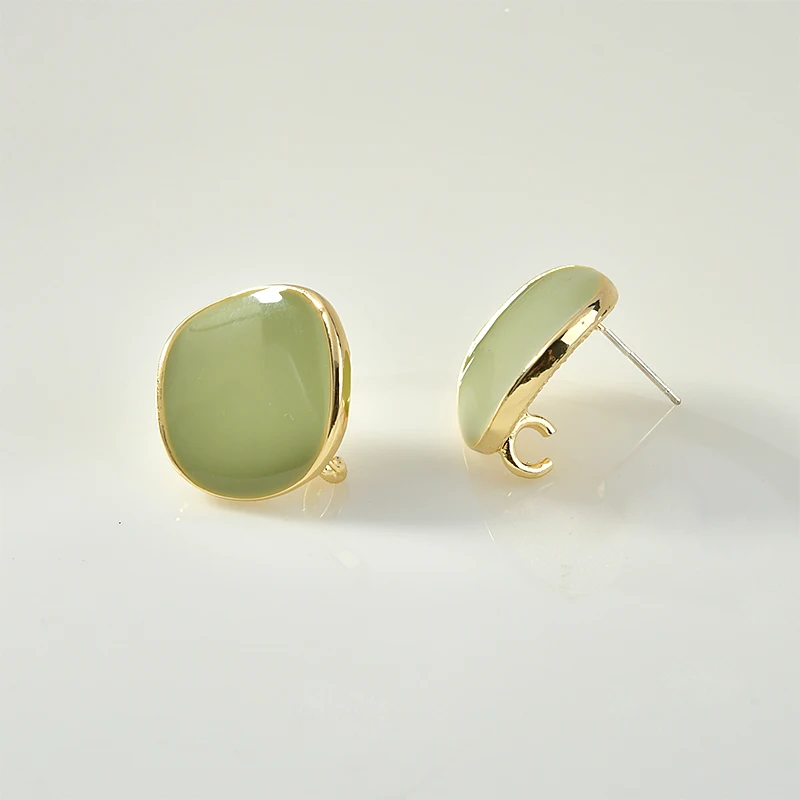 Серьги-гвоздики из сплава Morandi серебряная игла в форме капель серьги для ушей