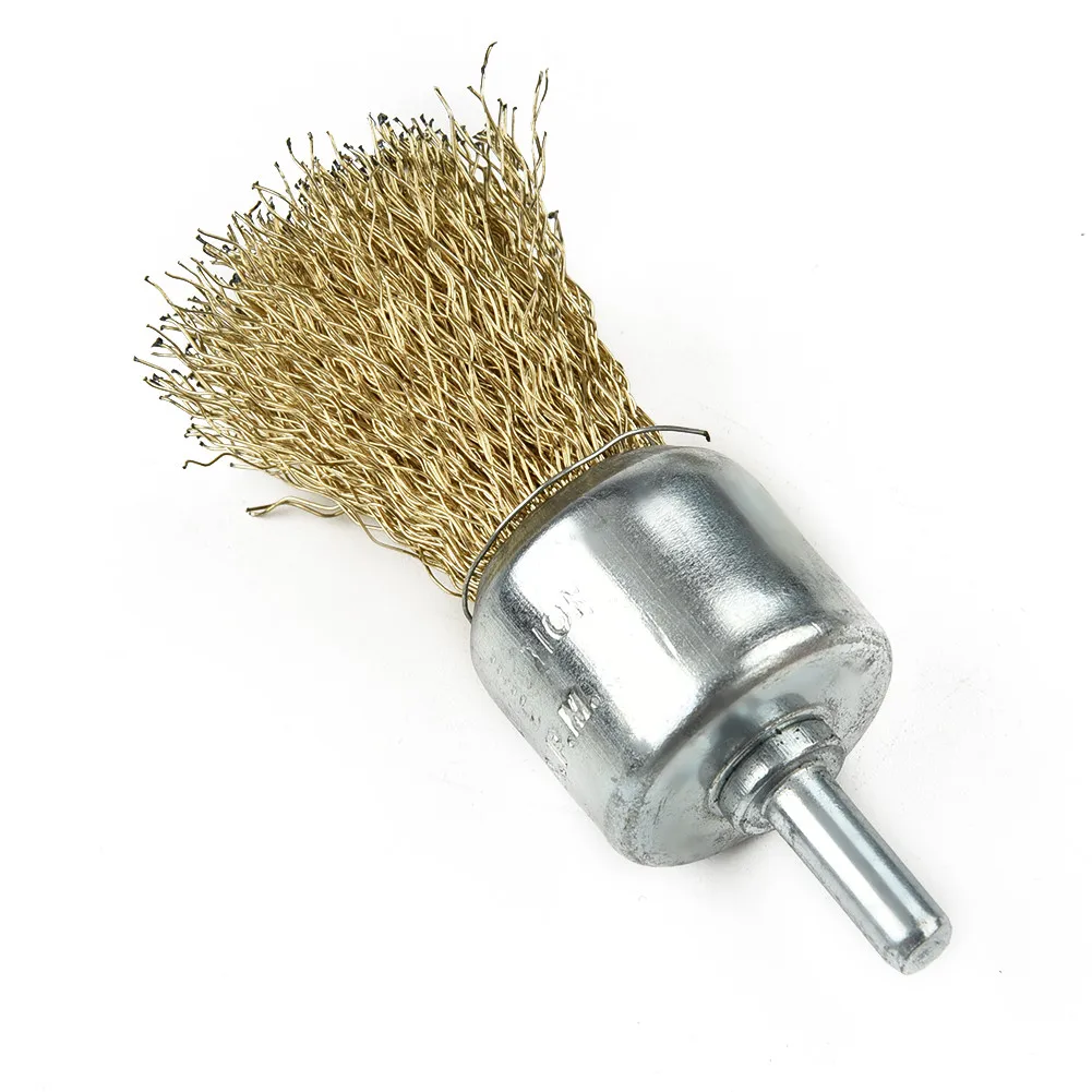 

Rust Wire Brush Grinder Rotary Tools Accessories Drill Attachments Steel Wheel