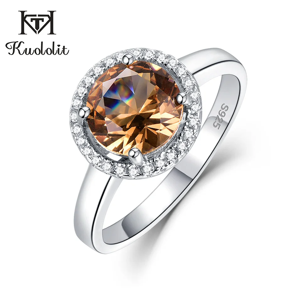 ring Куололит зултанит драгоценный камень кольцо для женщин Твердые 925 пробы серебро изменение цвета Diaspore Специальный камень кольцо подарки хорошее ювелирное изделие - Цвет камня: ring