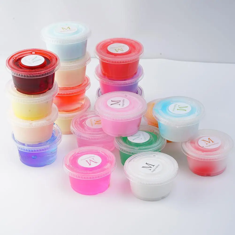 

1Pc 110g Colorful Fluffy Peat Foam Soft Cloud Mud Plasticine Children's Clay Toys Foaming Glue Children's Decompression Toys