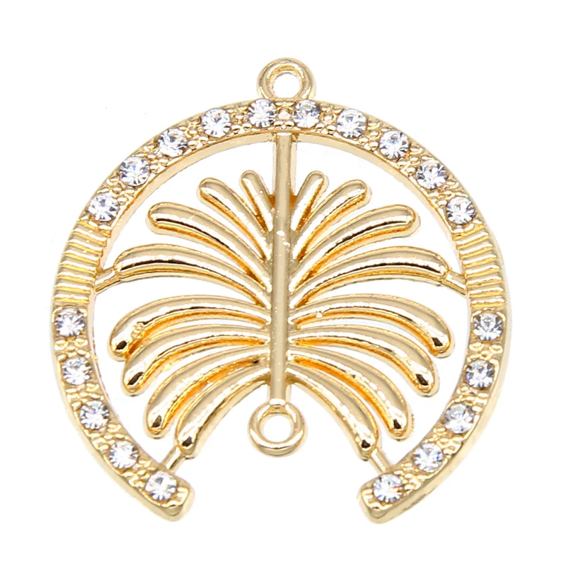 3 шт новый стиль Дубай Палм Айленд форма дамы ожерелье кулон изысканный завод