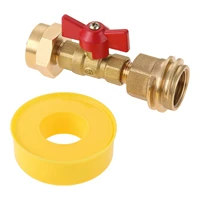 1lb16 4oz solid brass propane adapter valve steak saver adapter cga600 to qcctype1 male connector externalinternal thread