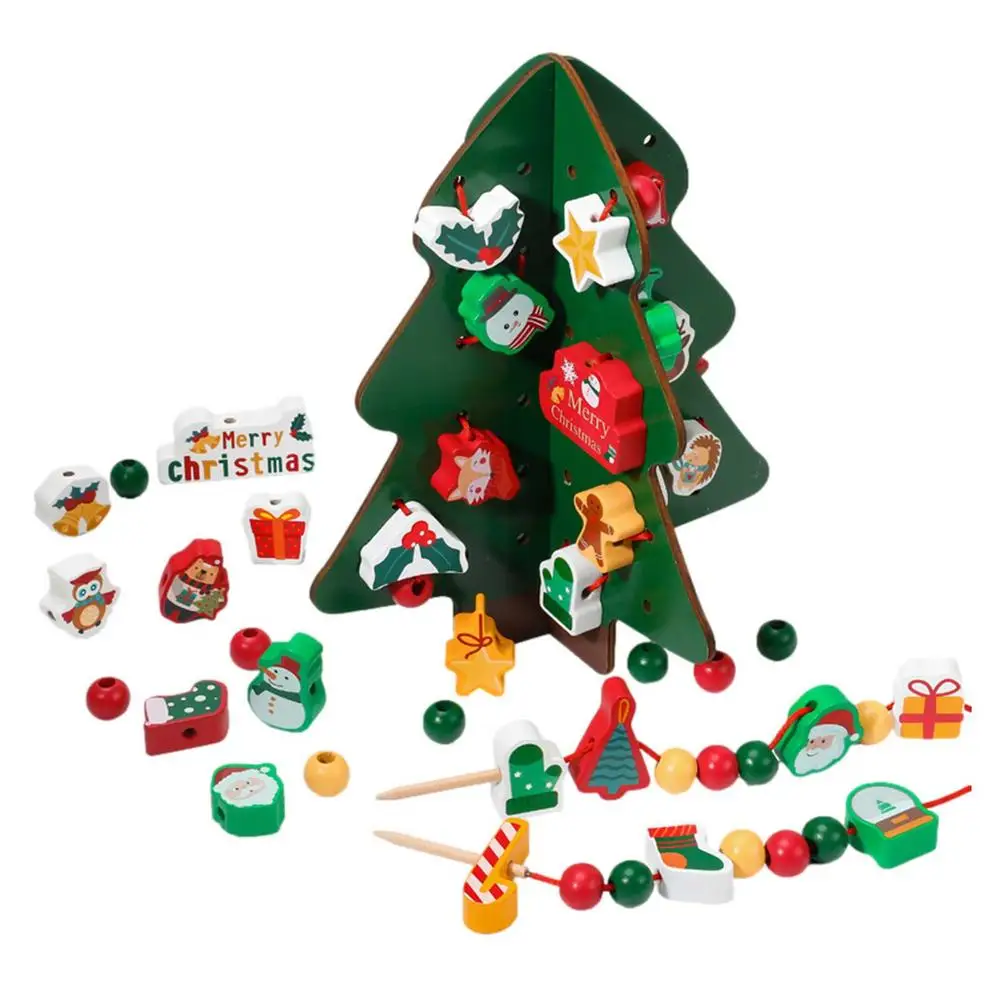 Игра с бусинами в виде рождественской елки различные режимы раннее обучение