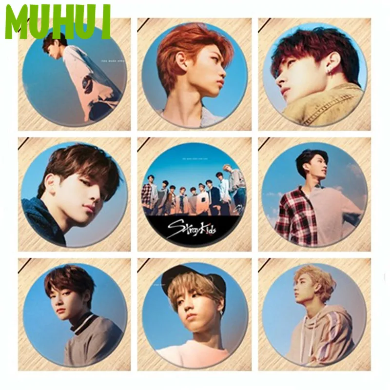 Kpop бродячие дети челка Чан ли Феликс брошь значки для одежды рюкзак украшения