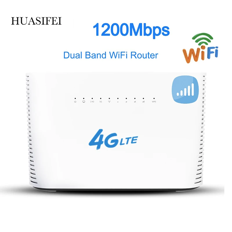 AC1200M 3G 4G Portable Hotspot Lte Wifi Router Wan/Lan Port Dual Band TR069 Support SIM card  4G Router IPSec L2TP PPTP