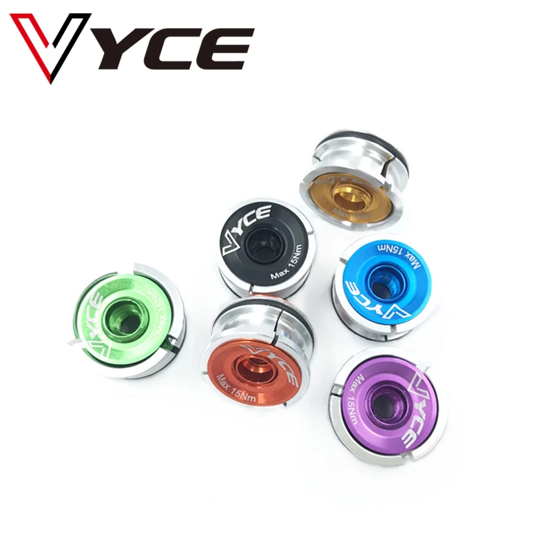 

Ultra Light Expander plug Bicycle Fork Headset Stem Top Cap Key Expander 28.6mm 1 1/8 Steerer Plug For Road MTB Bike Accessories