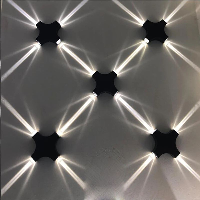 Светодиодный водонепроницаемый и влагостойкий настенный светильник для сада