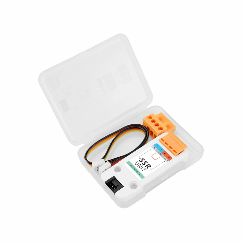 

M5Stack Official Solid State Relay Unit (BT136S) Over-zero type SSR Built-in Over-current Protection