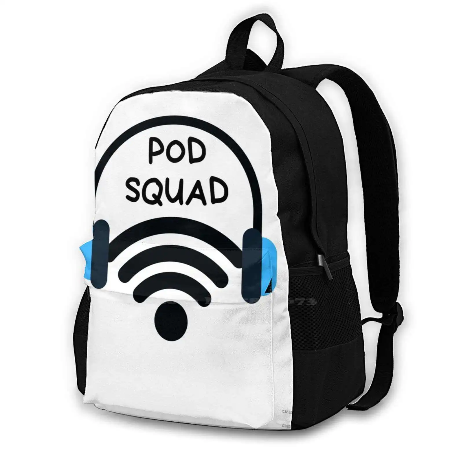 

Pod Squad School Bags For Teenage Girls Laptop Travel Bags Podcast Squad Pod Squad Podcast Fan