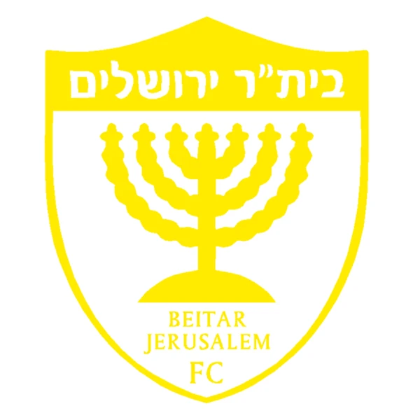 Автомобильные наклейки Isreal Beitar Jerusalem, креативные Декоративные наклейки для авто тюнинга, стильные винилы D30 - Название цвета: Цвет: желтый