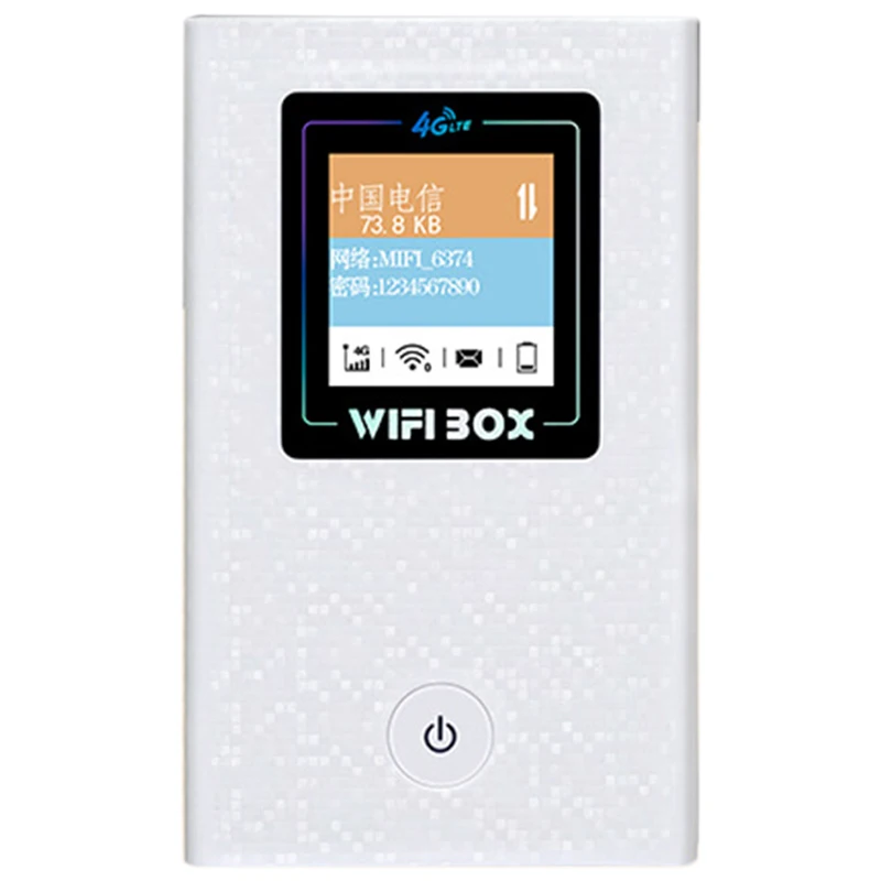 Portable 4G Wifi Router Lte Wireless 6800MAh Battery Power Bank Hotspot Unlocked Car Mobile with Sim Card Slot | Компьютеры и офис