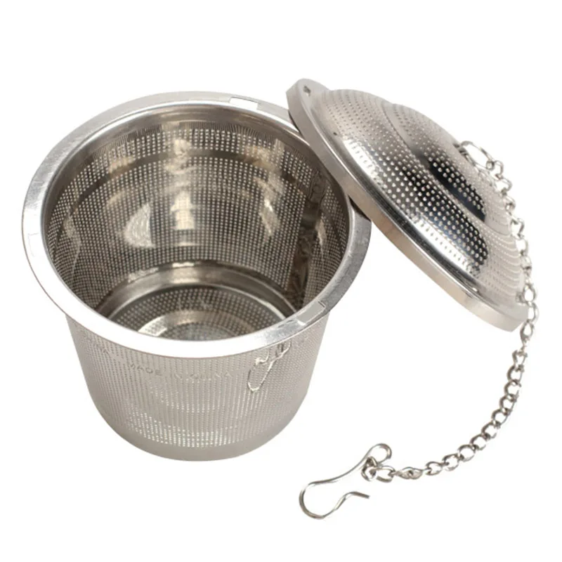 

304 Stainless Steel Tea Mesh Ball Herbal Infuser Tea Strainer Filter JDH88