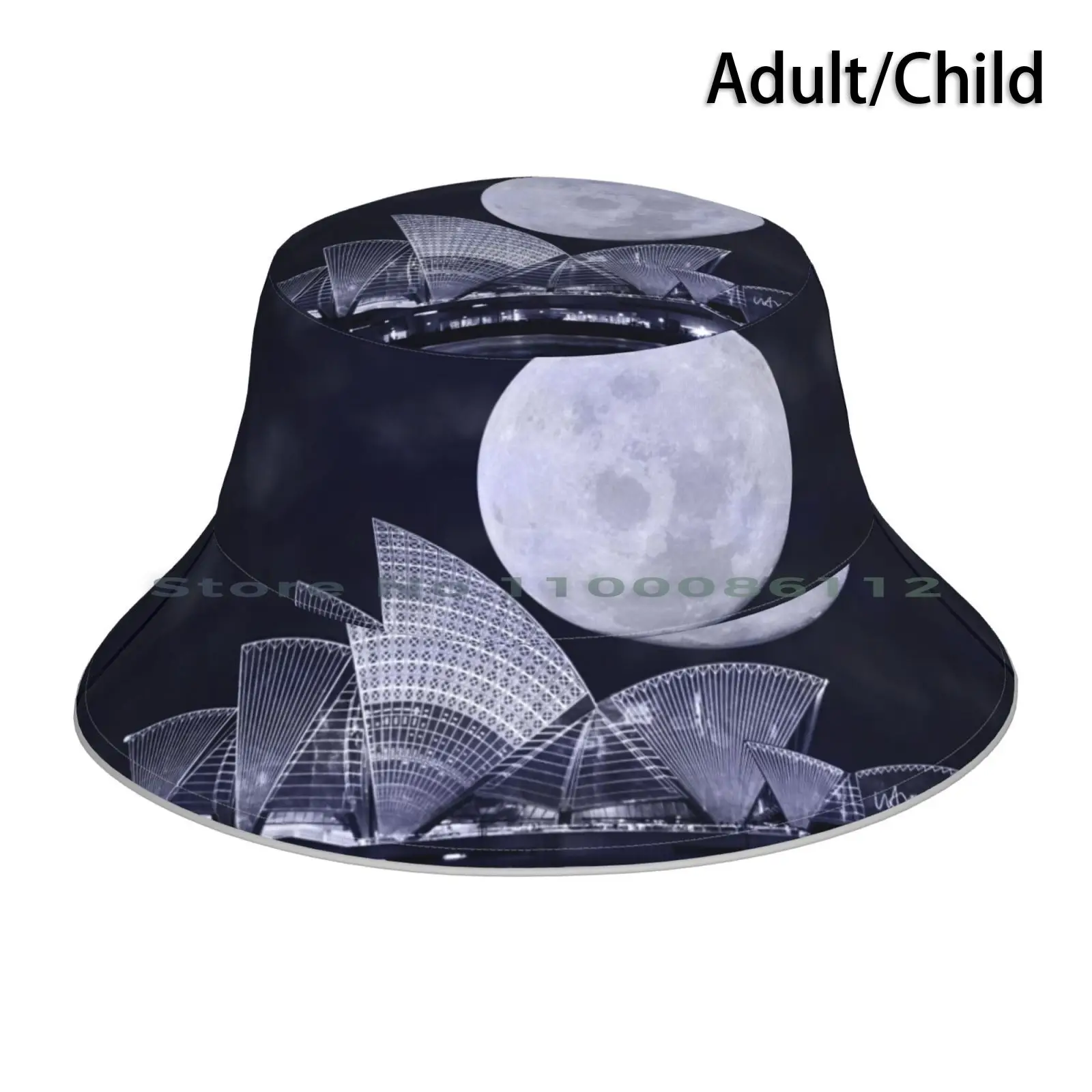 

Opera In Sydney Bucket Hat Sun Cap Opera Sydney Australia Music Building Landmark Skyline Ocean Foldable Outdoor Fisherman Hat