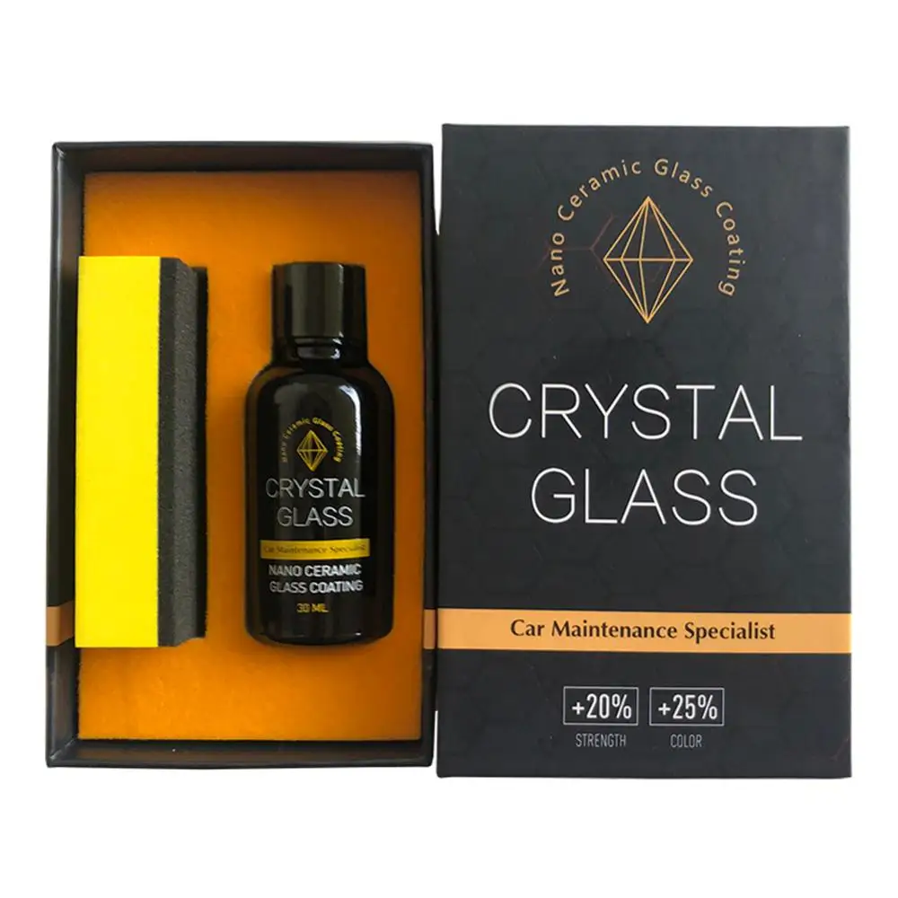 30 мл автомобильное стекло нано покрытие гидрофобное кристаллическое жидкость
