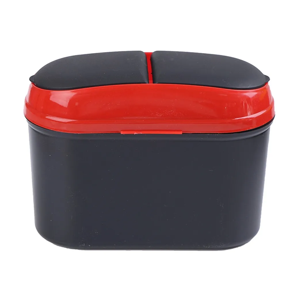 

Flip Storage Box Trash Can Car Door Side Clip Thickening Garbage Dustbin Rubbish Small Trash Can Inside The Car