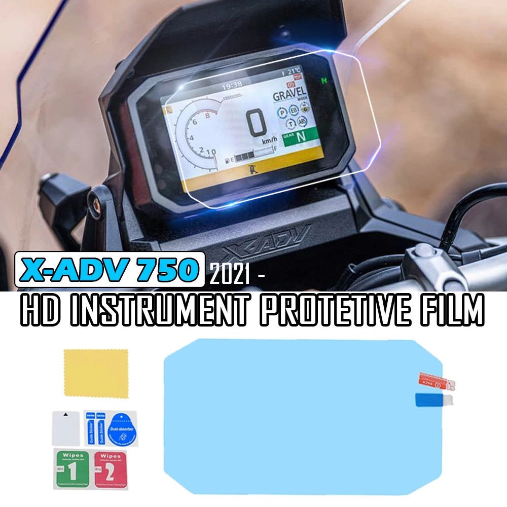 

NEW Motorcycle Instrument Film Fit For Honda X-ADV 750 XADV X ADV XADV750 2021- TFT LCD Dashboard Anti-scratch Protector Film HD