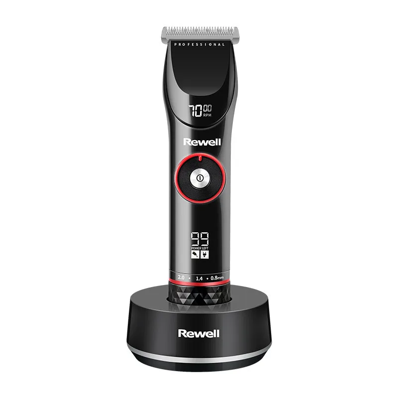 

3500mah 10H Hair clipper For Men Washable Rechargeable Hair Trimmer Stainless Steel head Professional Cutting Machine Wireless