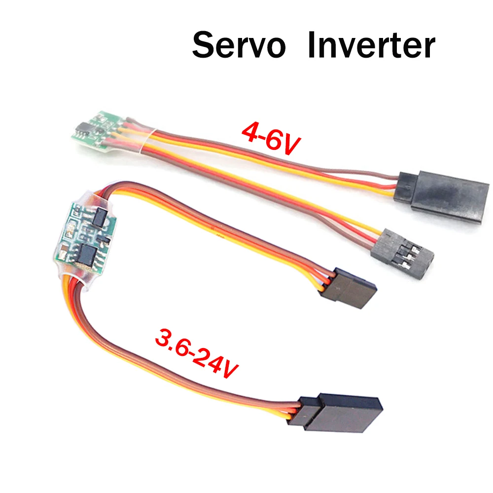 

Universal 4 ~ 6V / 3.6V ~ 24V Servo Inverter Signal for Rc Servo for JR Futaba Plane V-tail
