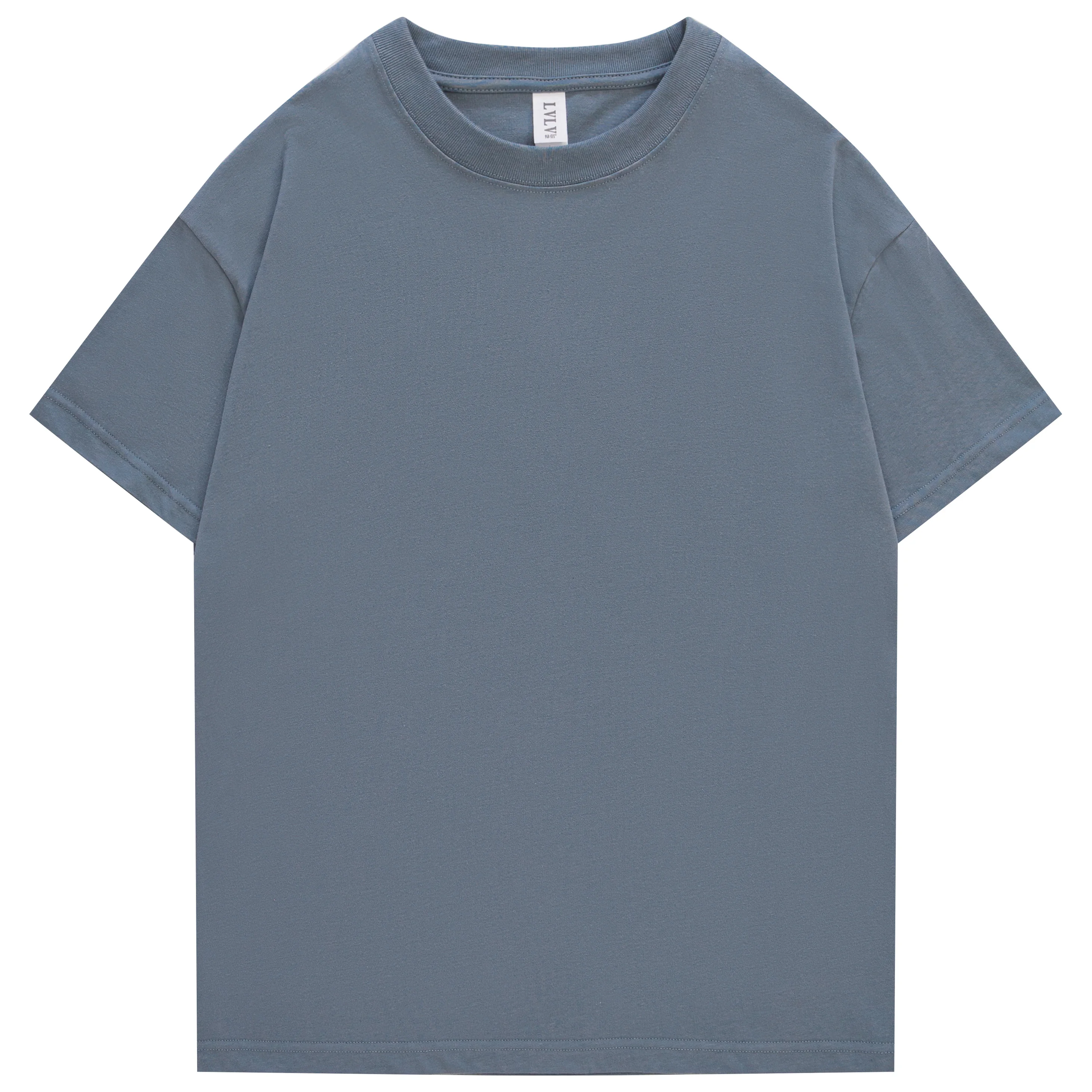 Футболка XS-4XL для мужчин и женщин базовая Повседневная хлопковая рубашка с