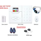 DIY умный дом Tcp Ip сигнализация GSM сигнализация Система безопасности домашняя сигнализация с камерой для безопасности дом безопасность