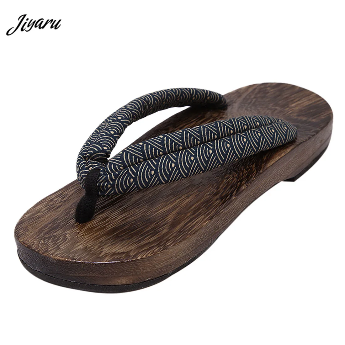 2020 летние мужские вьетнамки Тапочки Новинка Мужские деревянные сандалии с