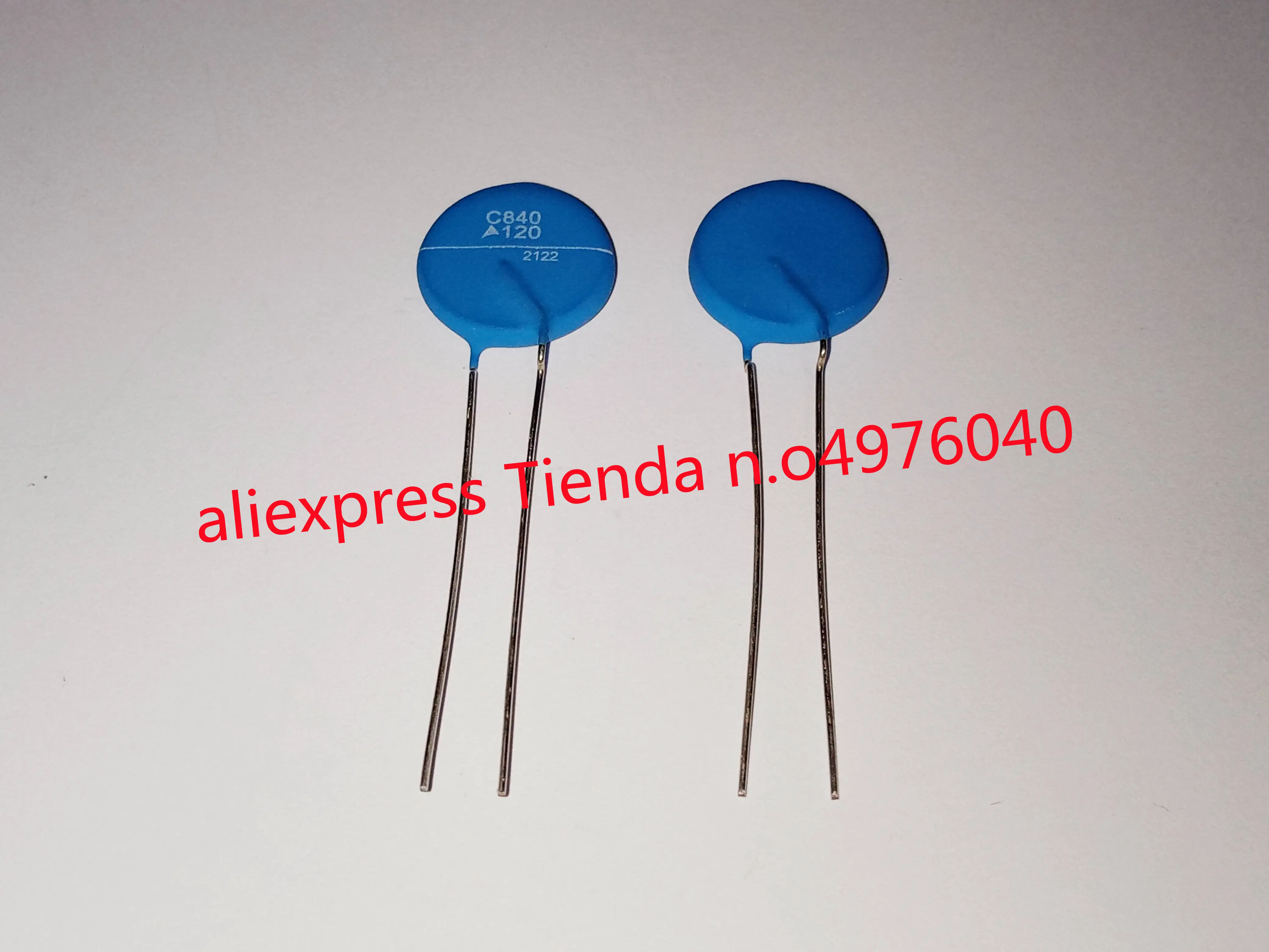

Термистор PTCC840 B59840C0120A070 с положительным температурным коэффициентом PTC C840 6R 17,5 мм