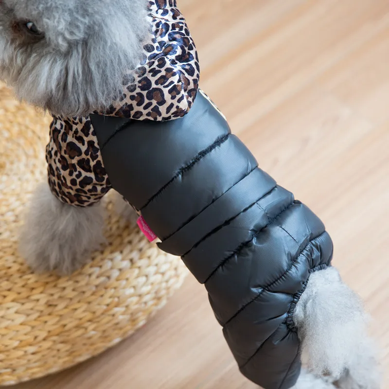 Hipidog зимняя куртка для собак теплый пуховик с наполнителем на четыре ноги зимнее
