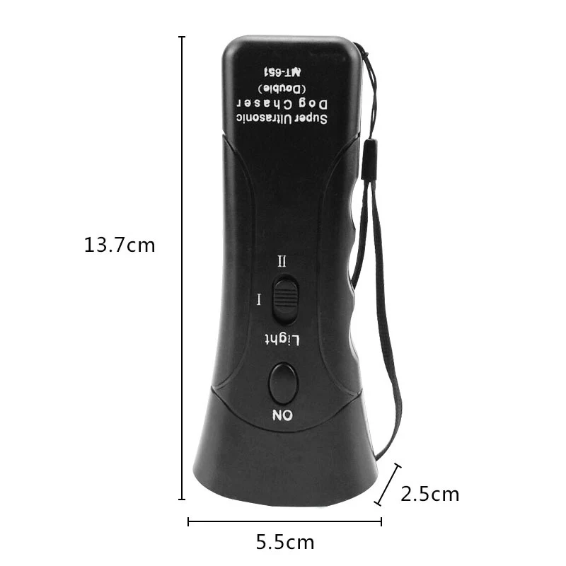 

Pet Dog ABS Repeller Anti Barking Stop Bark Training Device Trainer ED Ultrasonic 3in1 Anti Barking Ultrasonic 14*6*3cm For Dog