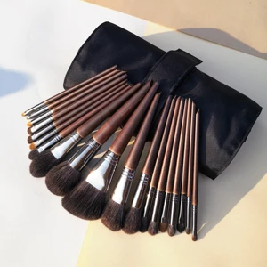 OVW Профессиональный набор кистей для макияжа лица, для пудры, контуринга, румян, основа, набор кистей из козьей шерсти