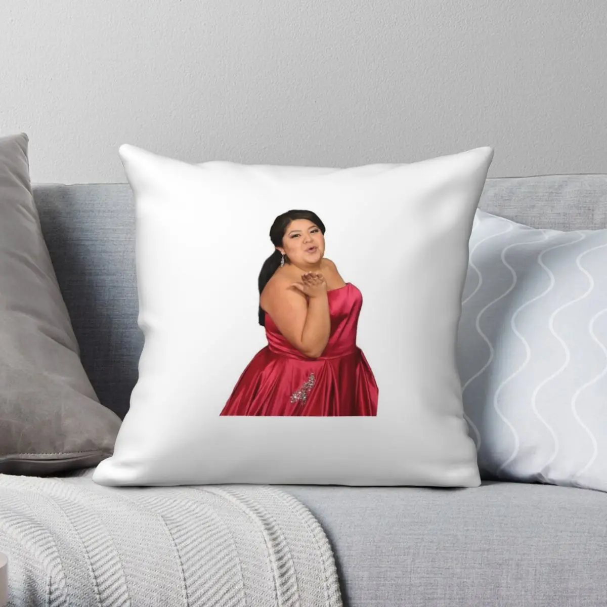 Наволочка Raini Родригес из полиэстера и льна бархатная креативная Декоративная