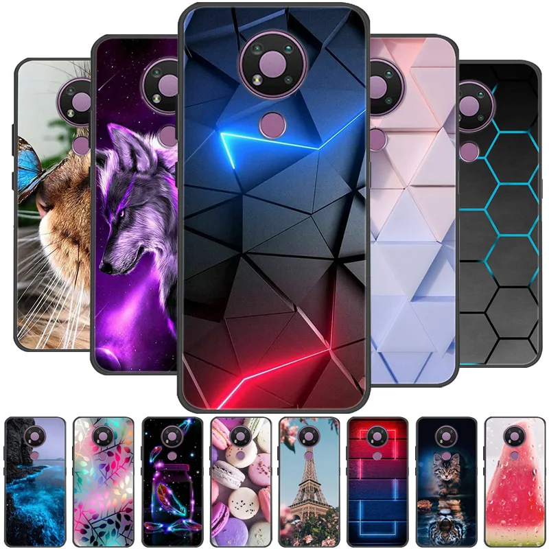 

For Nokia 3.4 Case Silicon Back Cover Phone Case for Nokia 3.4 Nokia3.4 Cases Soft bumper coque for Nokia 3.4 TA-1288 Fundas