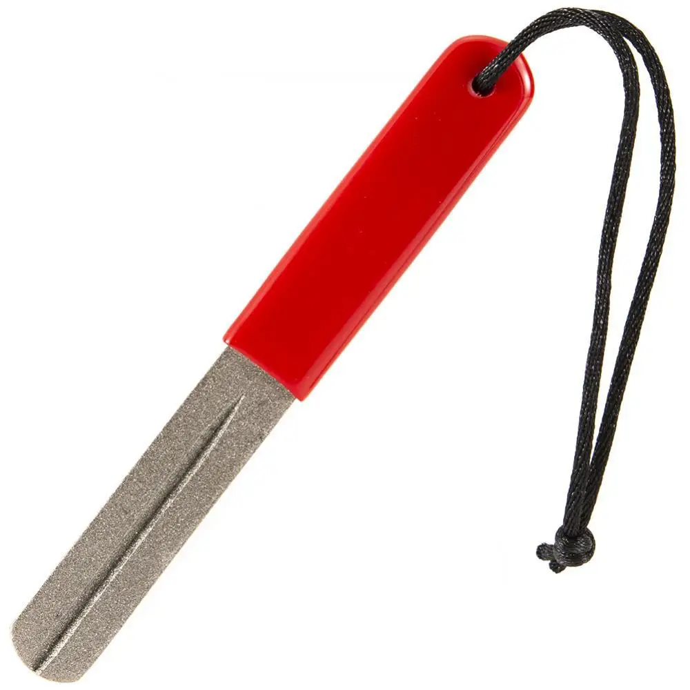 

60% Hot Red Diamond Hook Grinding File with Double-Sided Single Grooves Fishing Tool Рыболовные аксессуары Fishing Accessories