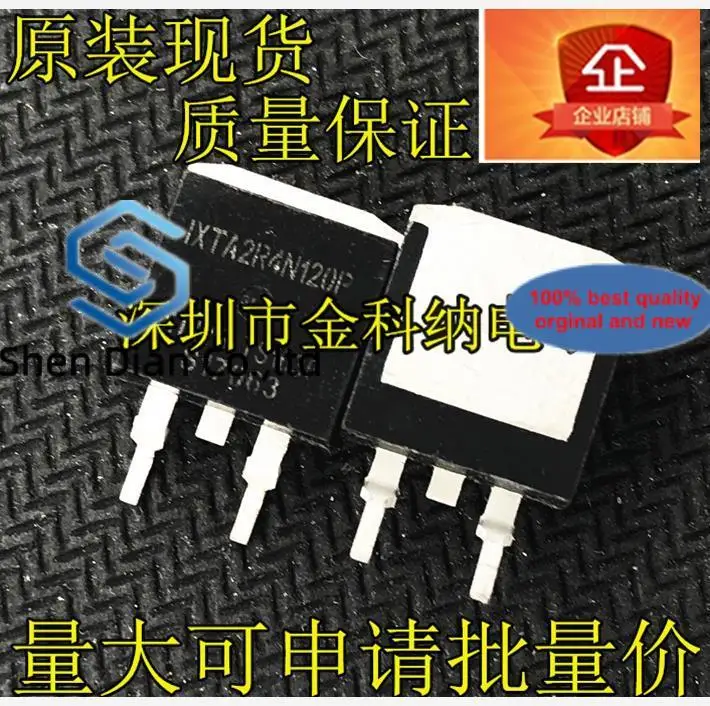 

10 шт., 100% оригинальная новинка, Фет/MOS IXTA2R4N120P TO-263 2.4A/1200V