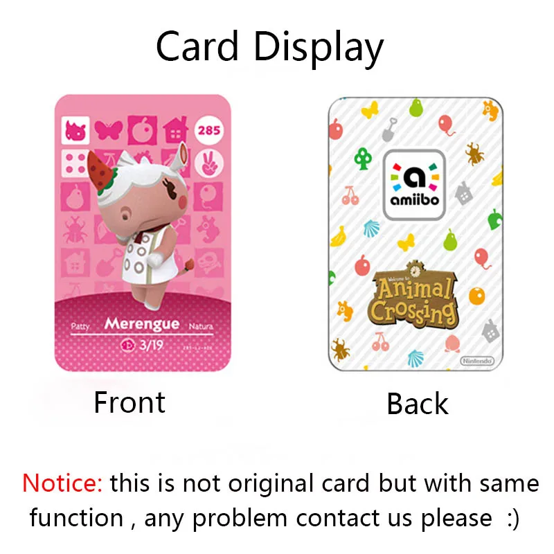 Серия 4 (от 301 до 350) карты для скрещивания животных Amiibo рабочие переключателей NS 3DS