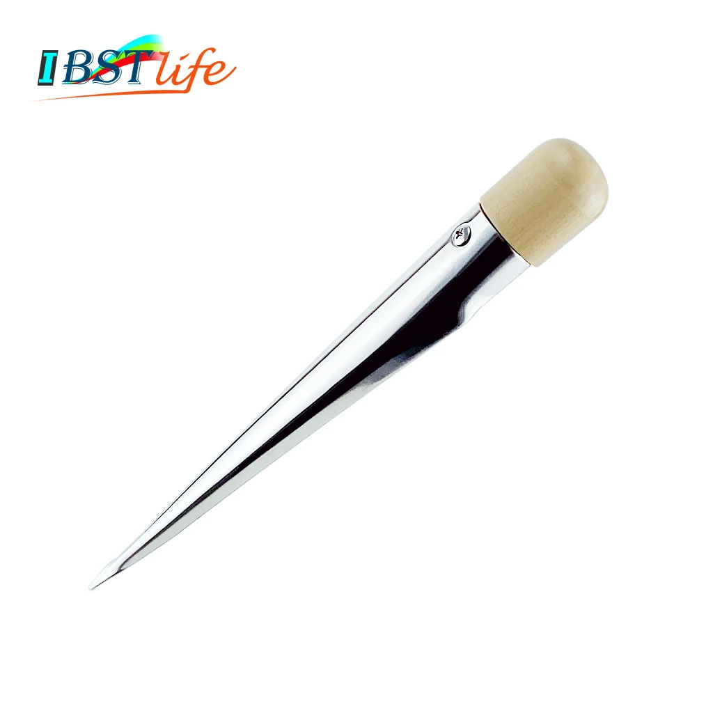 

Boat Splicing Spike Marine Wood Handle 304 Stainless Steel Rope Splicing Spike For Yacht Speedboat Boat Accessories Marine