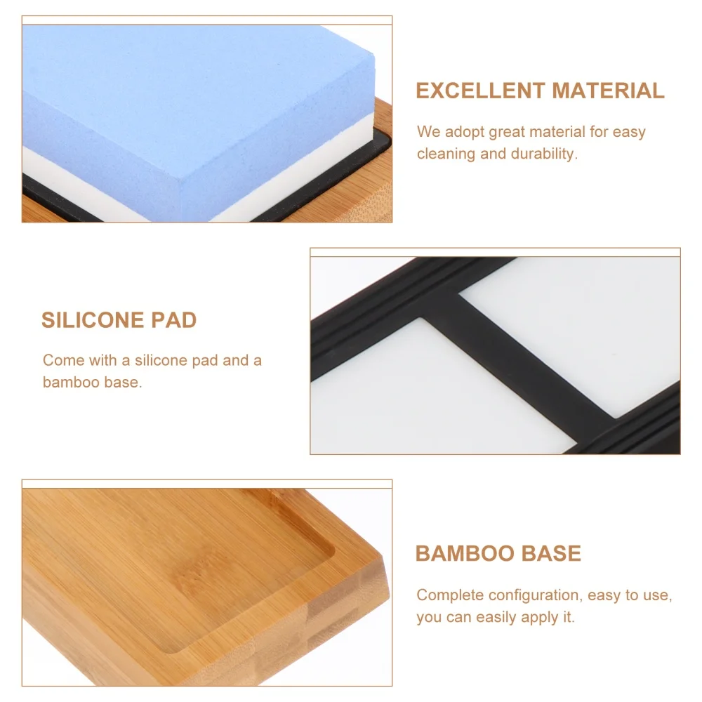 

1000/6000 Grit Double Side Whetstone Cutter Grinding Stone Household Whetstone