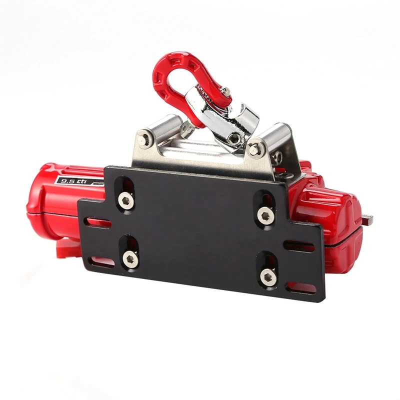 

for 1/10 RC Crawler Car Axial SCX10 Traxxas TRX4 Steel Wire Automatic Simulated Winch with CH3 Control Line Panel