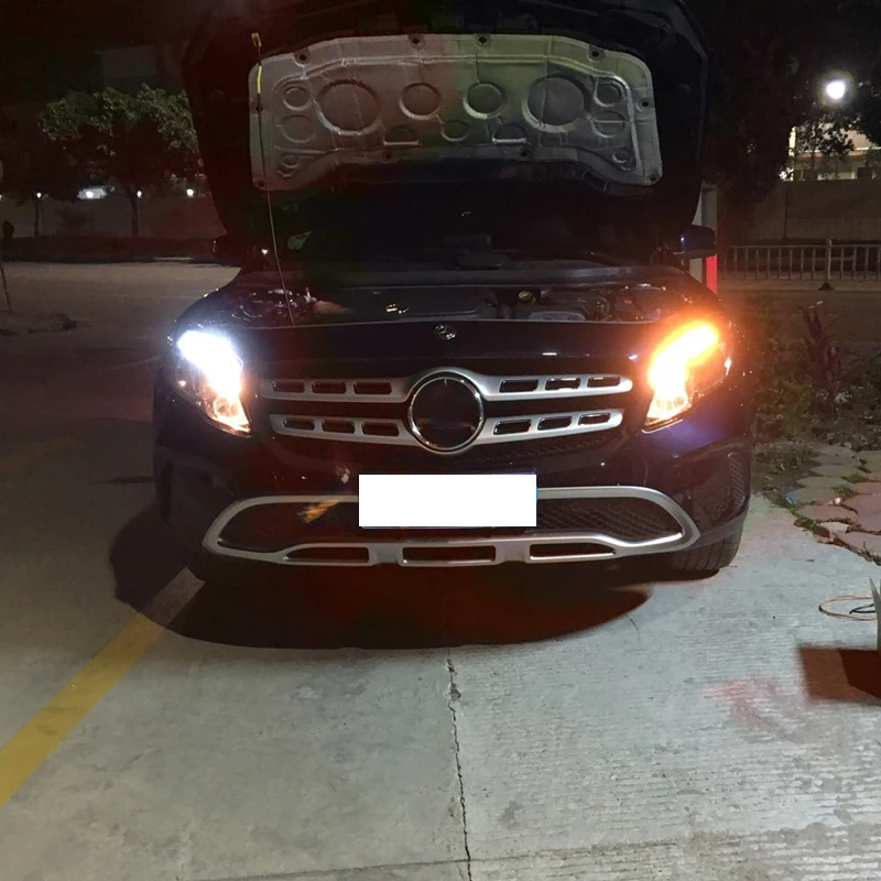 

1157 BAY15D Dual Color White / Amber Switchback 66-SMD LED Day Light Turn Signal Bulbs for Infiniti M45 2003 2004 Q45 1996-2001