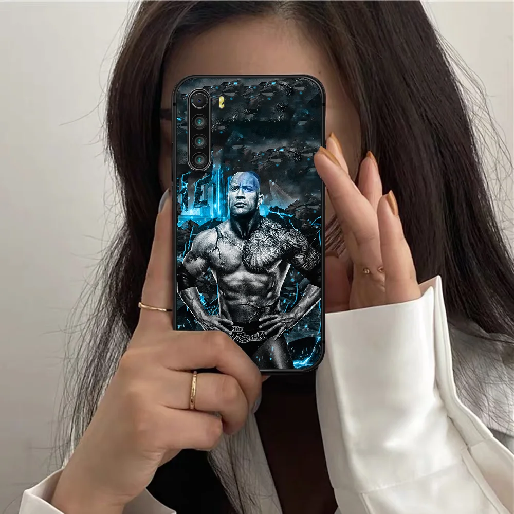 

The Rock Dwayne Johnson Phone Case For XIAOMI Redmi Note 6 7 8 9 10 T Pro K40 black Hoesjes Pretty Cover Luxury Back 3D